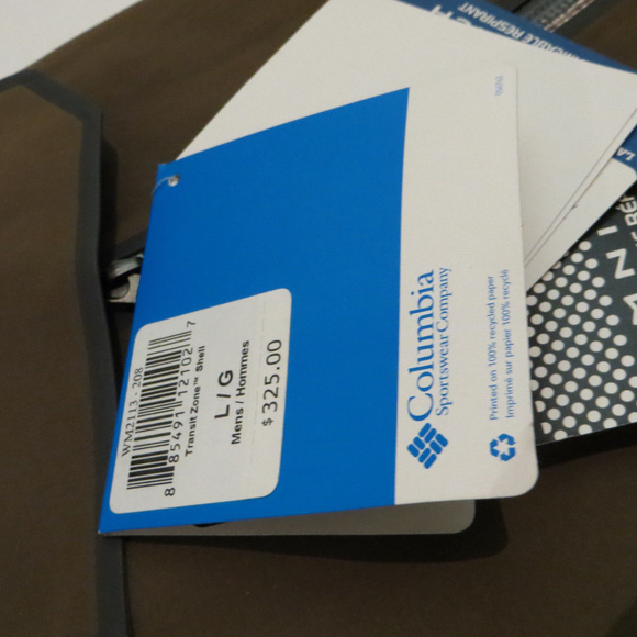 Columbia Transit Zone waterproof breathable jacket - Picture 5 of 8